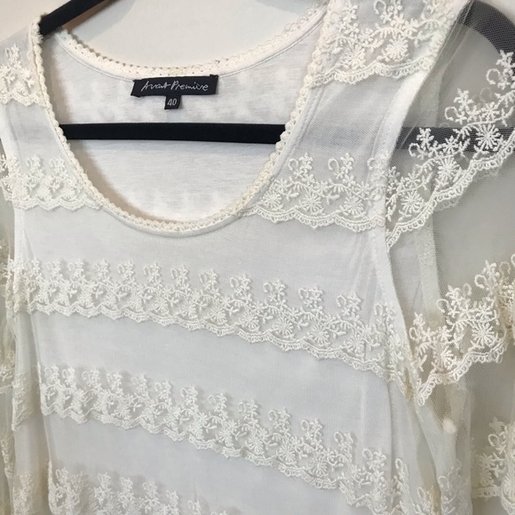 Pretty Ivory Lace Dress - Picture 1 of 2